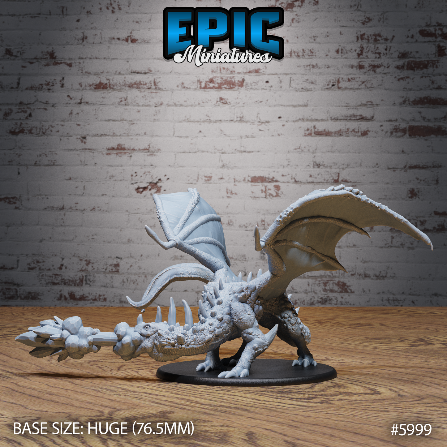 Crystal Dragon (5 Variants Available) - Epic Miniatures