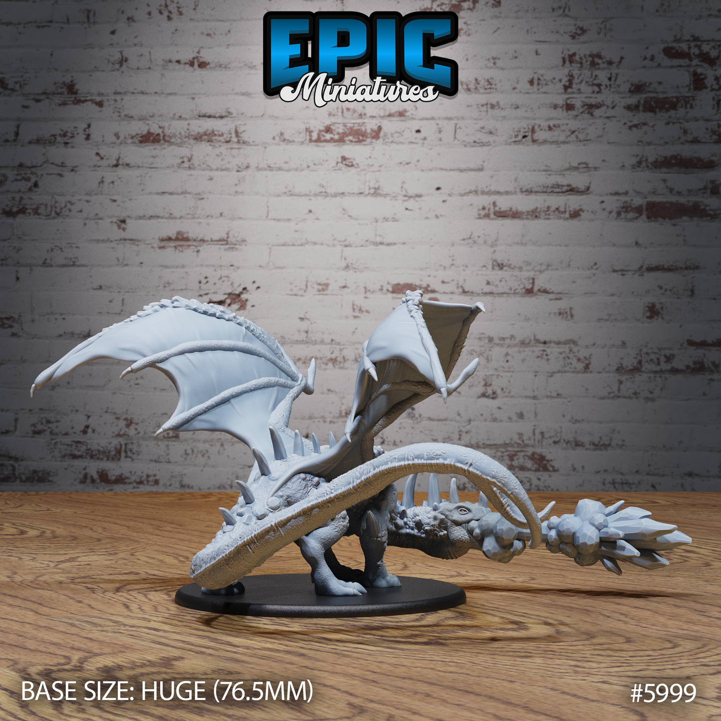Crystal Dragon (5 Variants Available) - Epic Miniatures