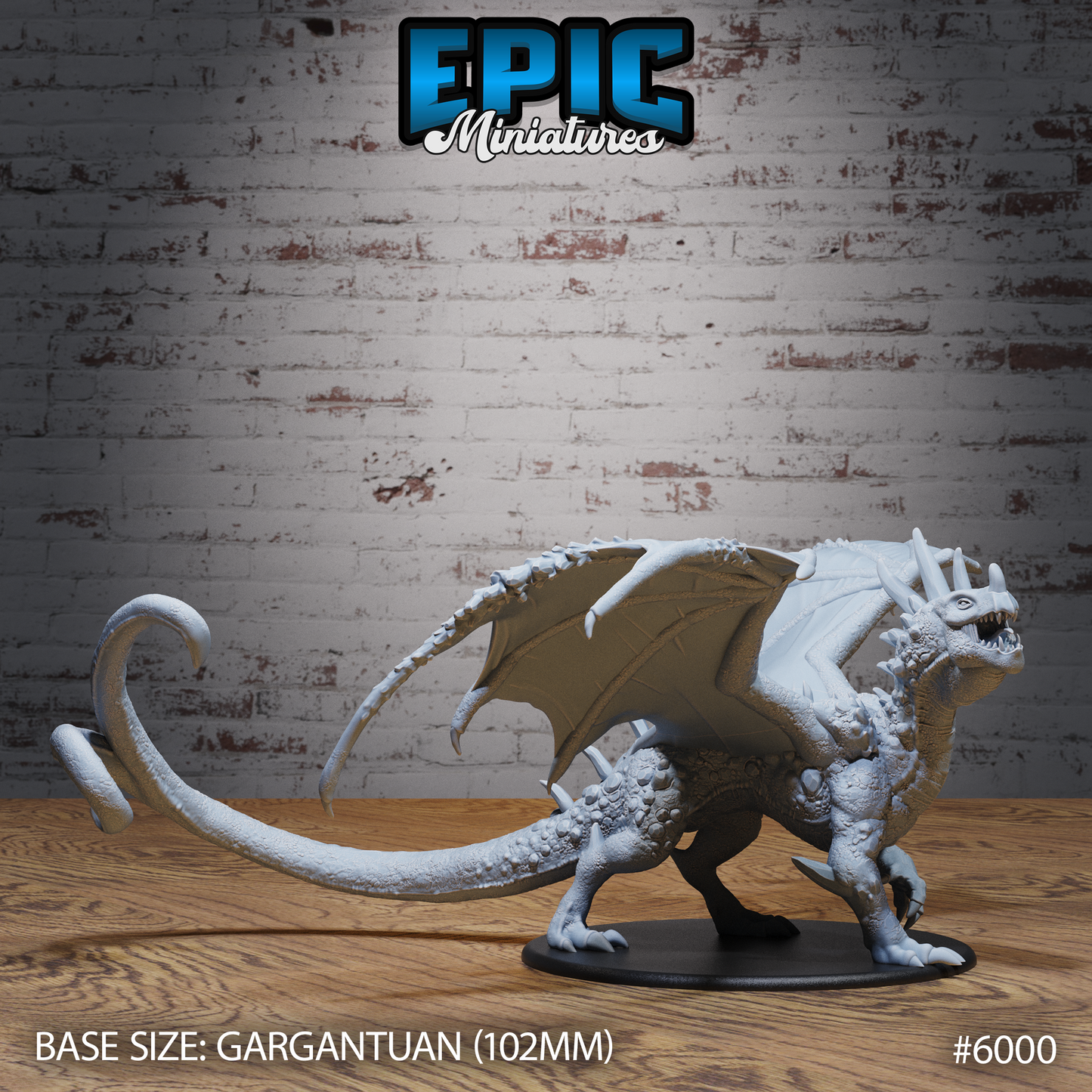 Crystal Dragon (5 Variants Available) - Epic Miniatures