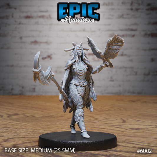 Raven Shaman (3 Variants Available) - Epic Miniatures