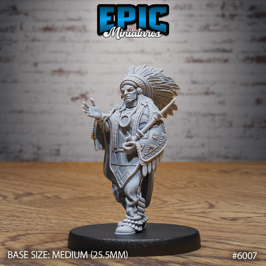 Native Tribe, Set 1 (4 Variants Available) - Epic Miniatures