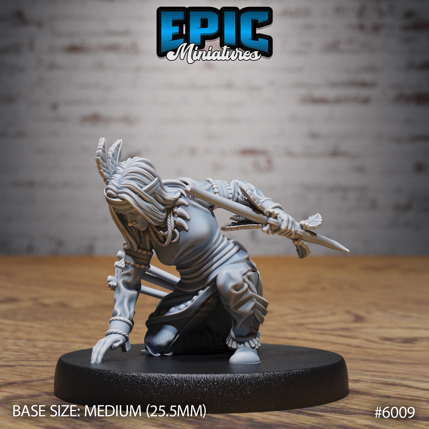 Native Tribe, Set 1 (4 Variants Available) - Epic Miniatures