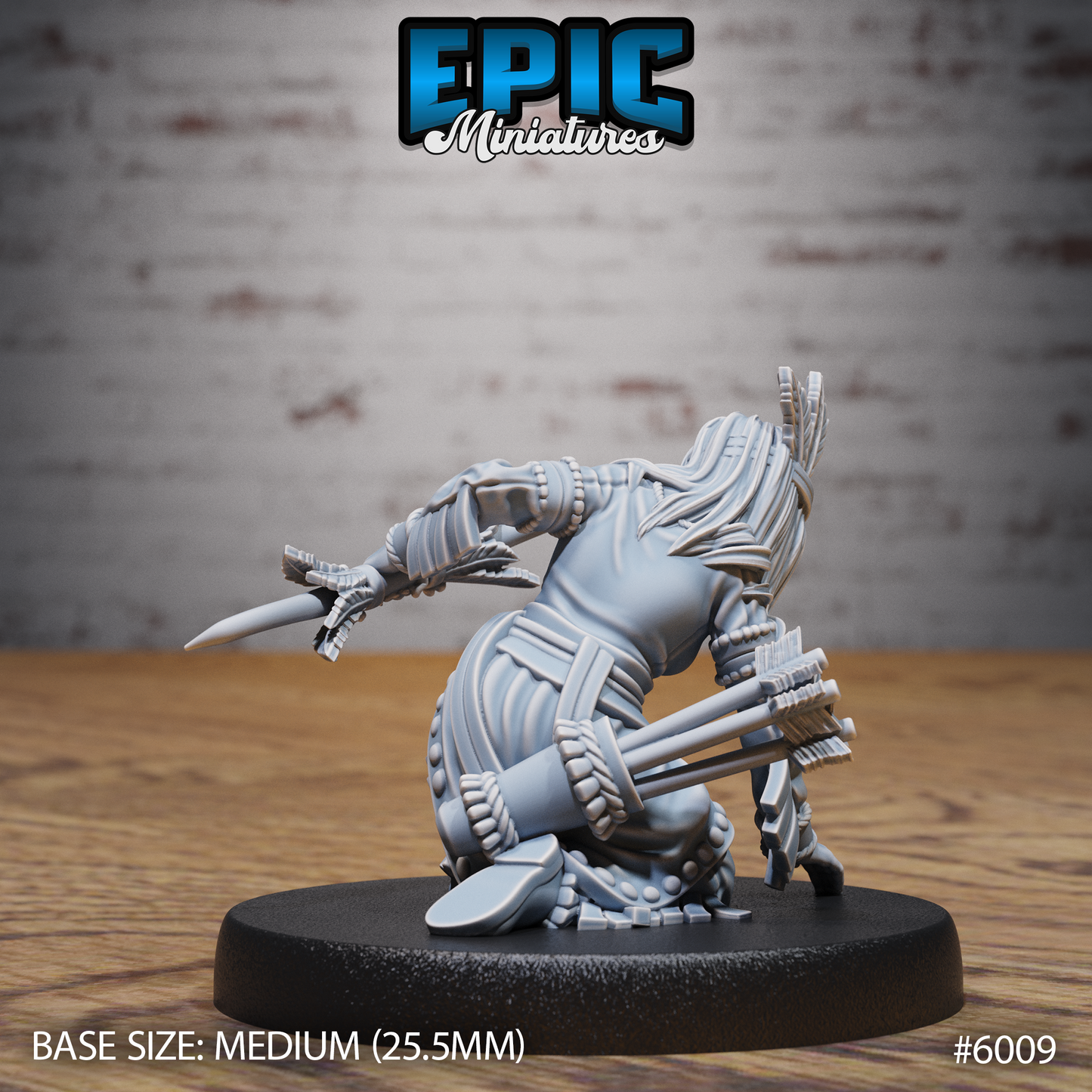 Native Tribe, Set 1 (4 Variants Available) - Epic Miniatures