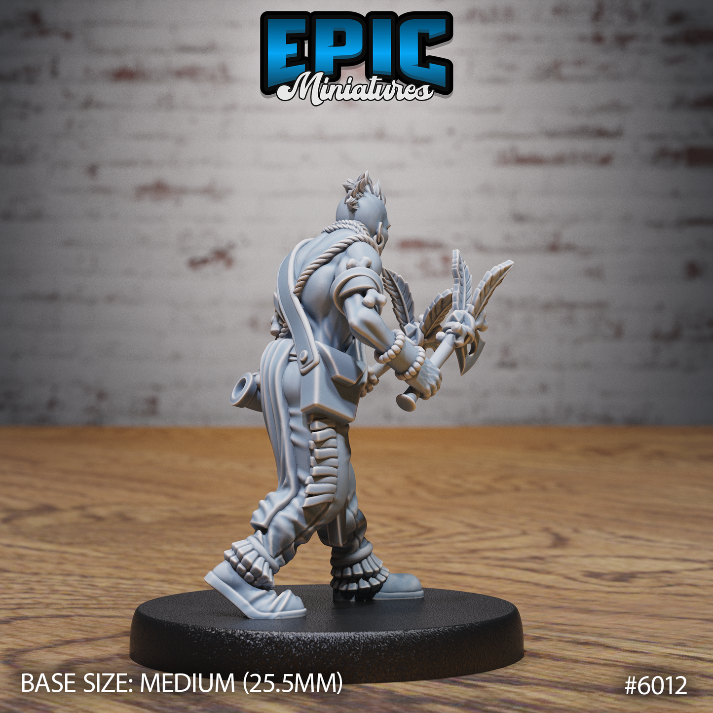 Native Tribe, Set 2 (3 Variants Available) - Epic Miniatures