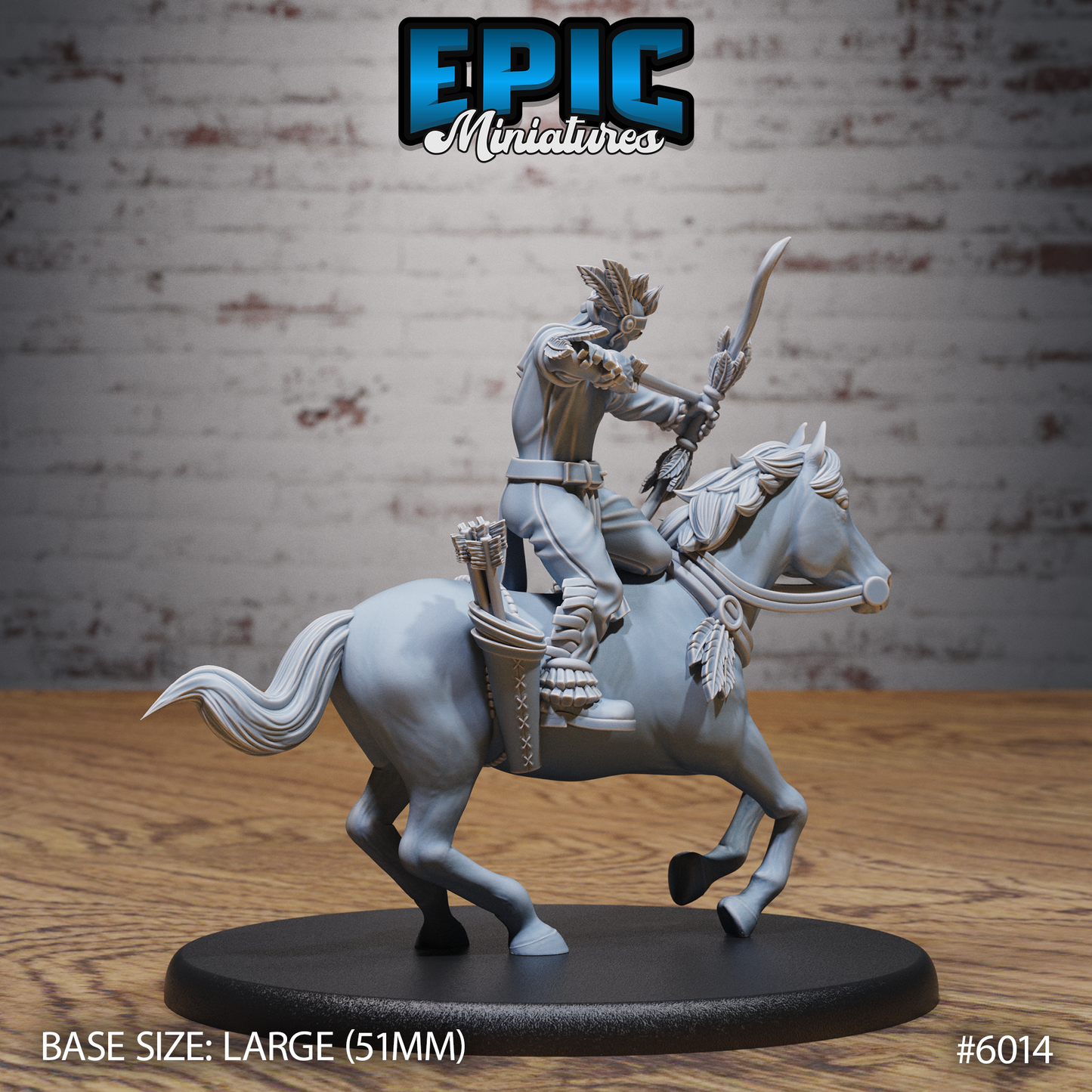 Native Tribe Riders (2 Variants Available) - Epic Miniatures