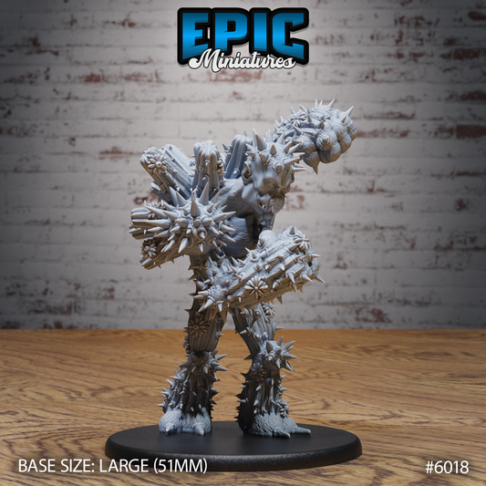 Cactus Golem (3 Variants Available) - Epic Miniatures
