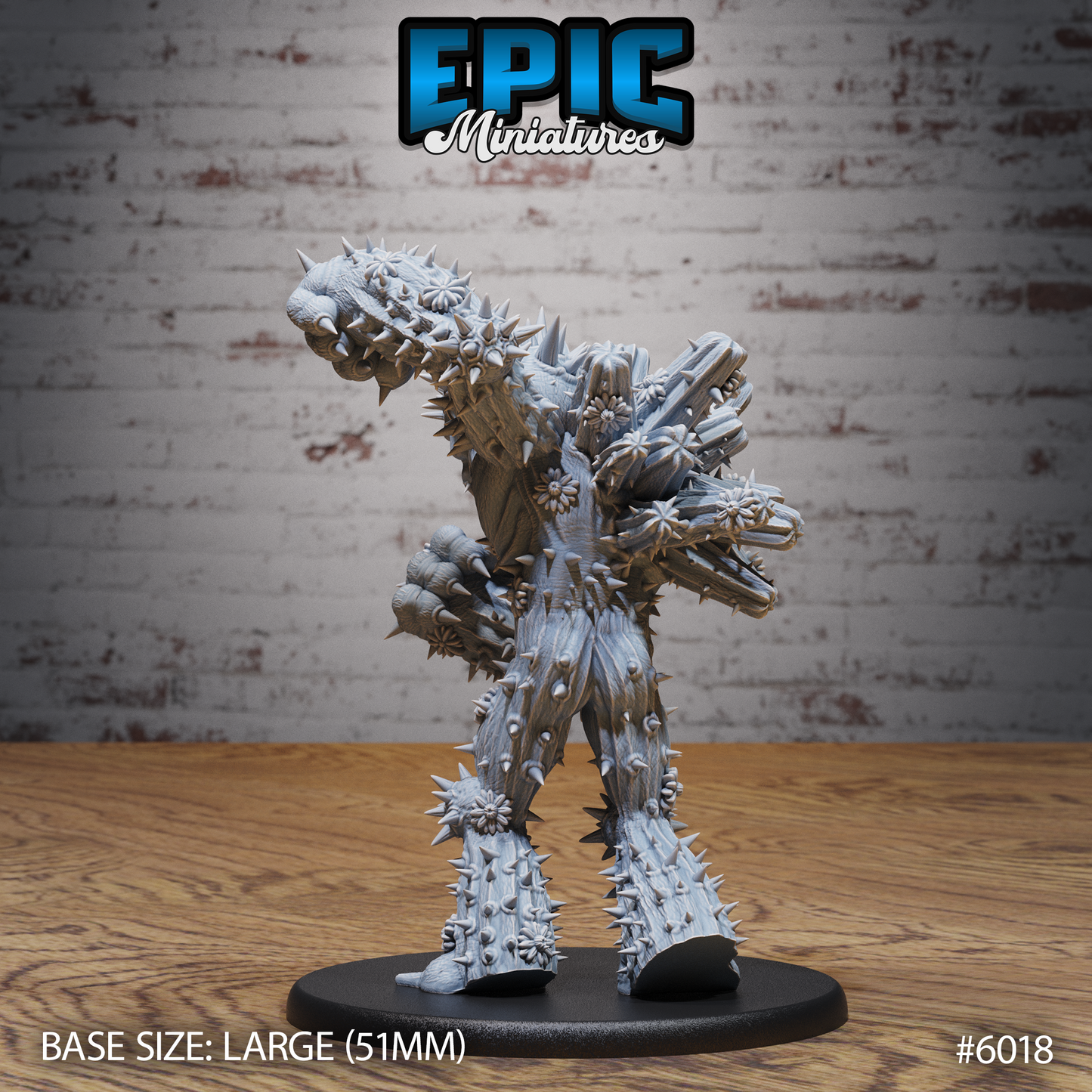 Cactus Golem (3 Variants Available) - Epic Miniatures