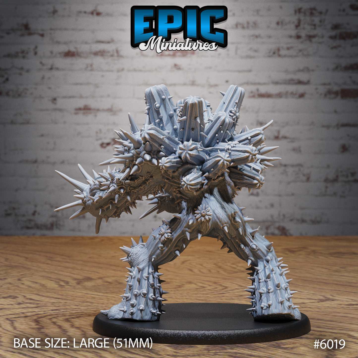 Cactus Golem (3 Variants Available) - Epic Miniatures