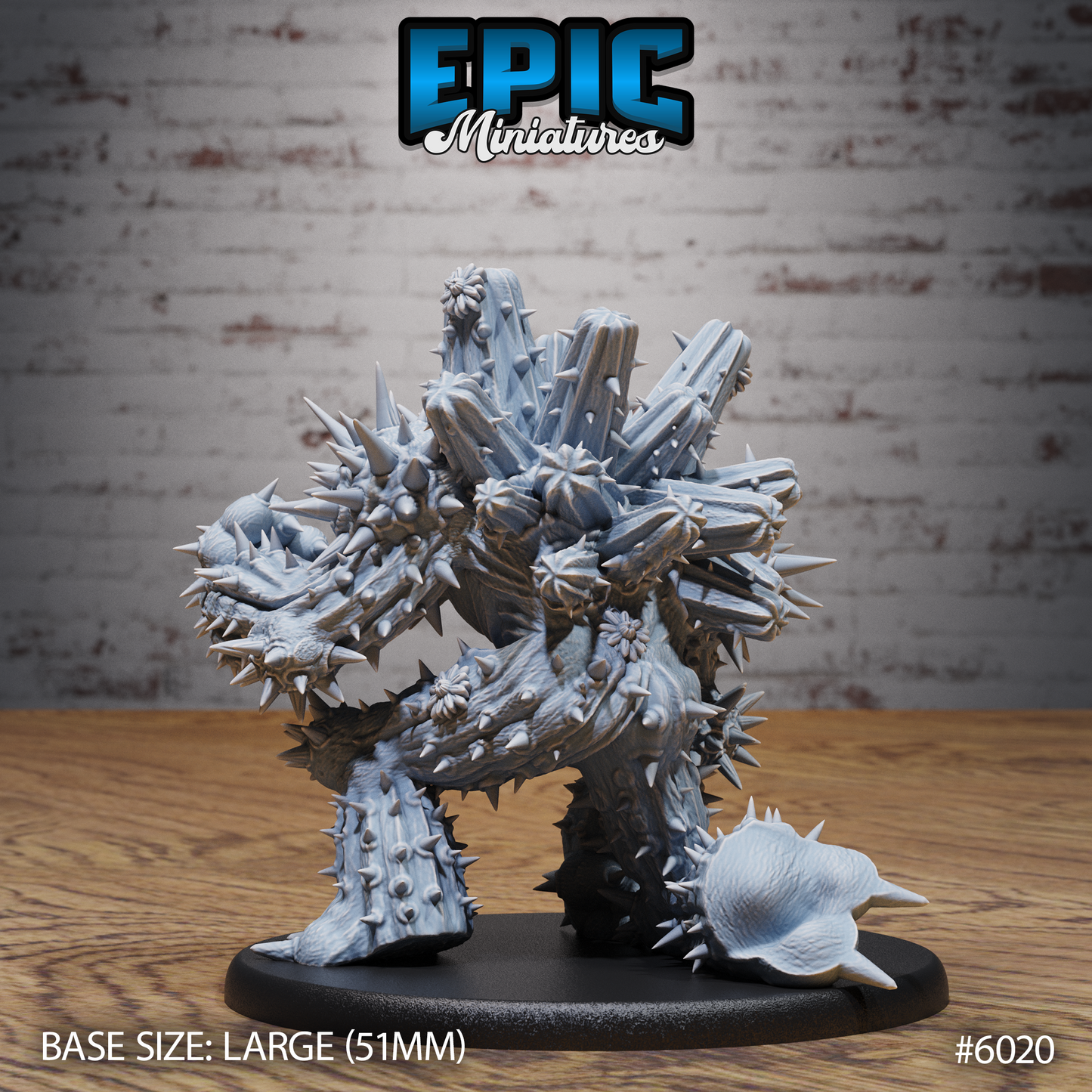 Cactus Golem (3 Variants Available) - Epic Miniatures