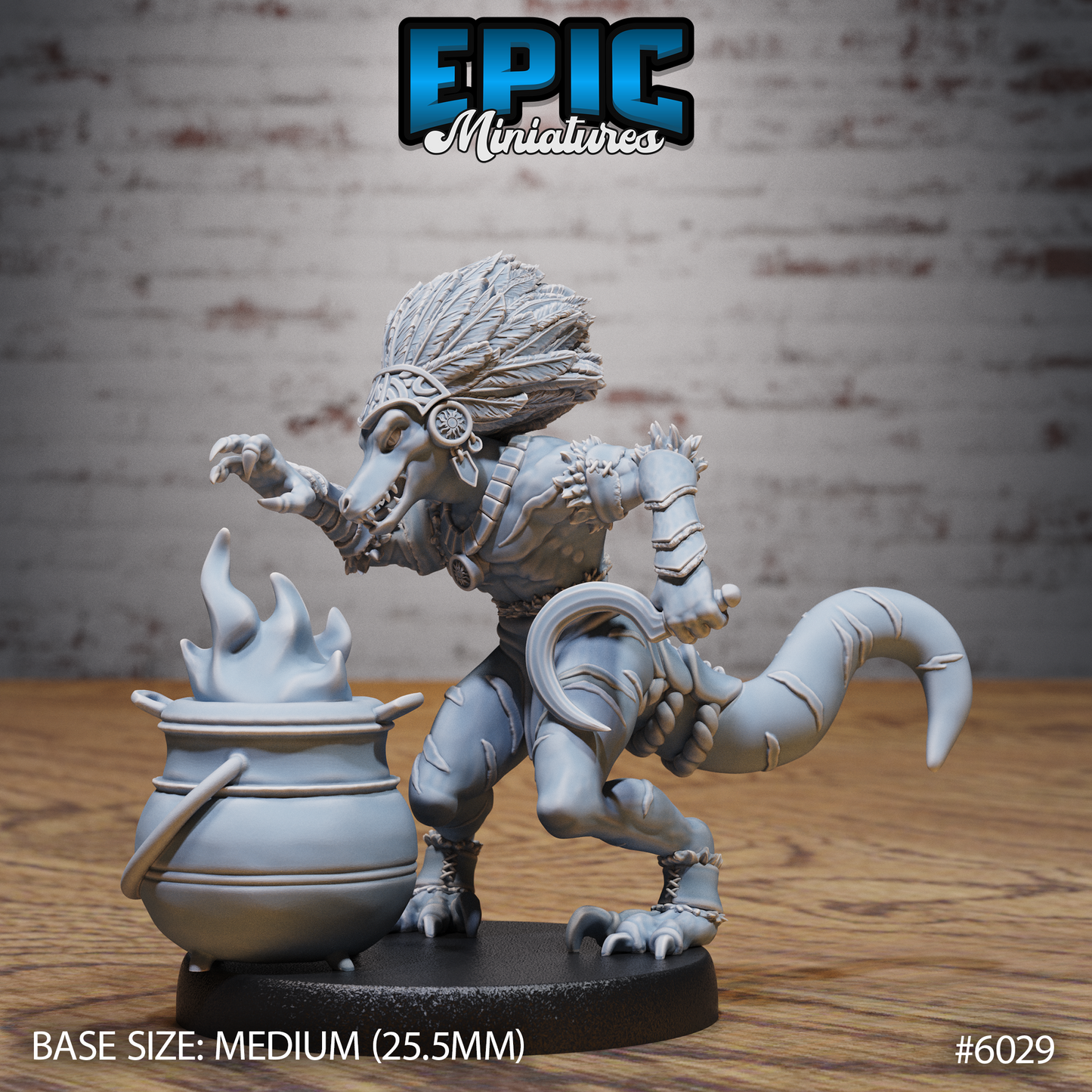 Tribe Kobold Shamans (3 Variants Available) - Epic Miniatures