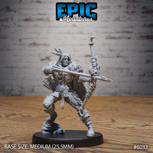 Native Adventurer (3 Variants Available) - Epic Miniatures