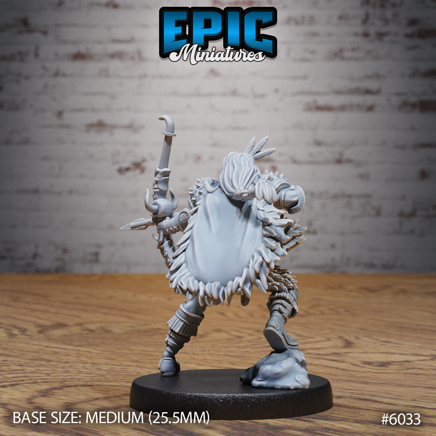 Native Adventurer (3 Variants Available) - Epic Miniatures
