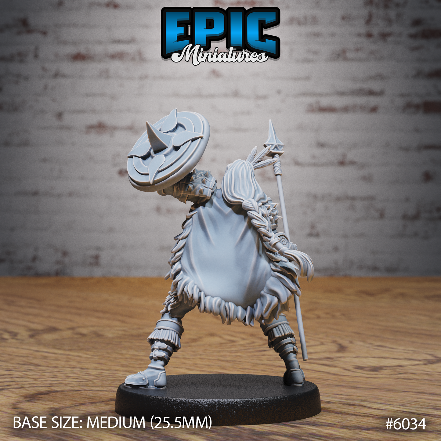 Native Adventurer (3 Variants Available) - Epic Miniatures