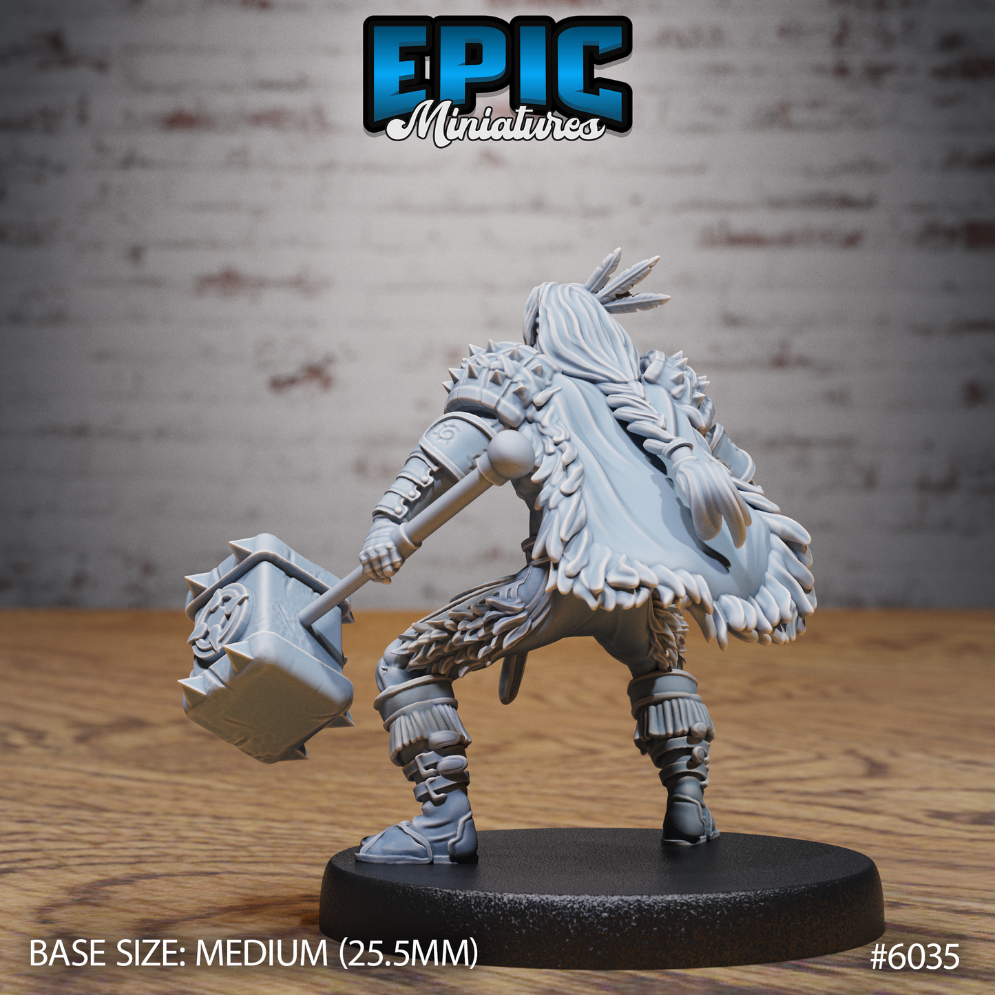 Native Adventurer (3 Variants Available) - Epic Miniatures