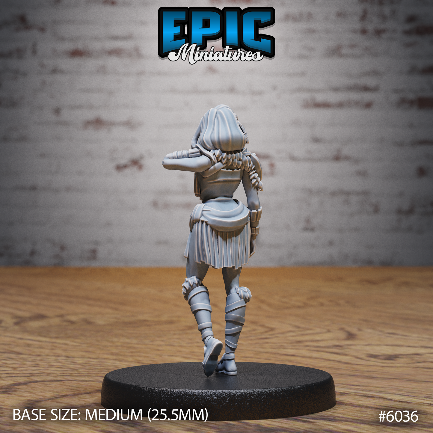 Native Girl (3 Variants Available) - Epic Miniatures