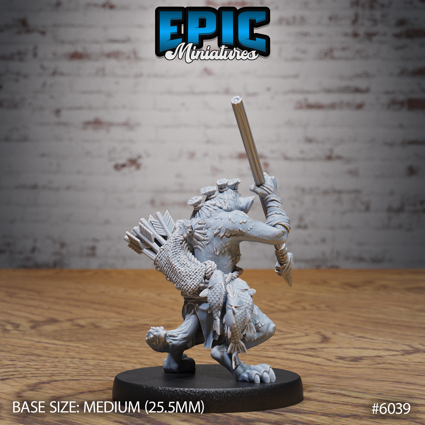 Young Gnoll (3 Variants Available) - Epic Miniatures