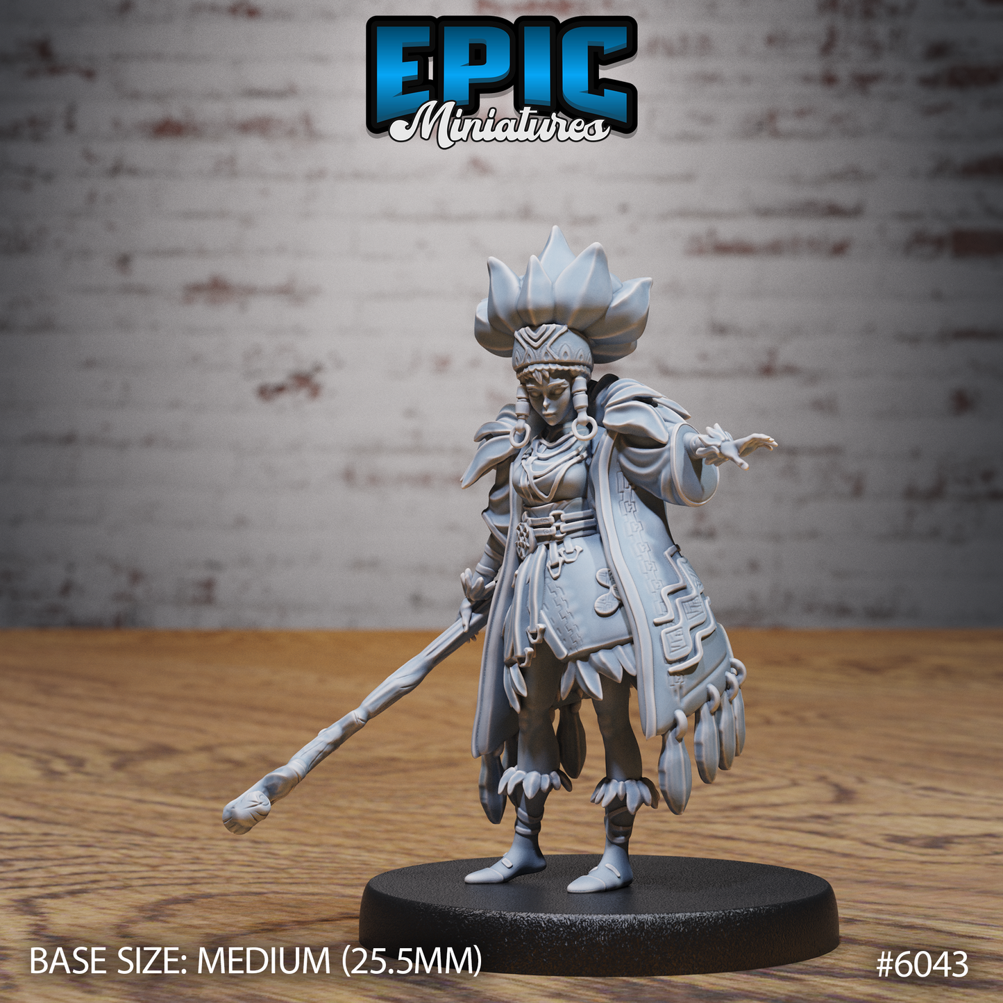 Native Princess (3 Variants Available) - Epic Miniatures