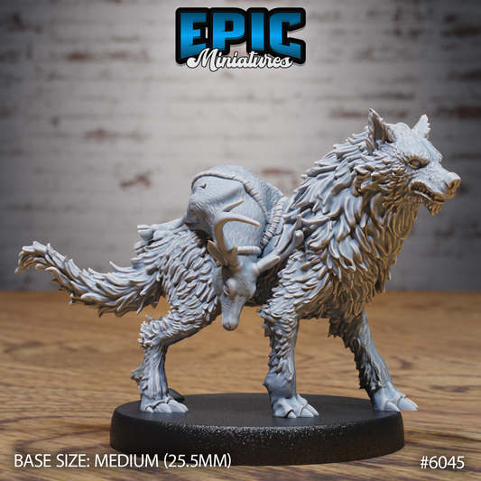 Spirit Wolf (4 Variants Available) - Epic Miniatures