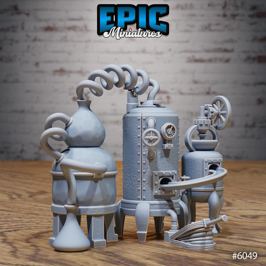 Pirate Hideout Scatter Set - Barrels and Booze (5 Variants Available) - Epic Miniatures