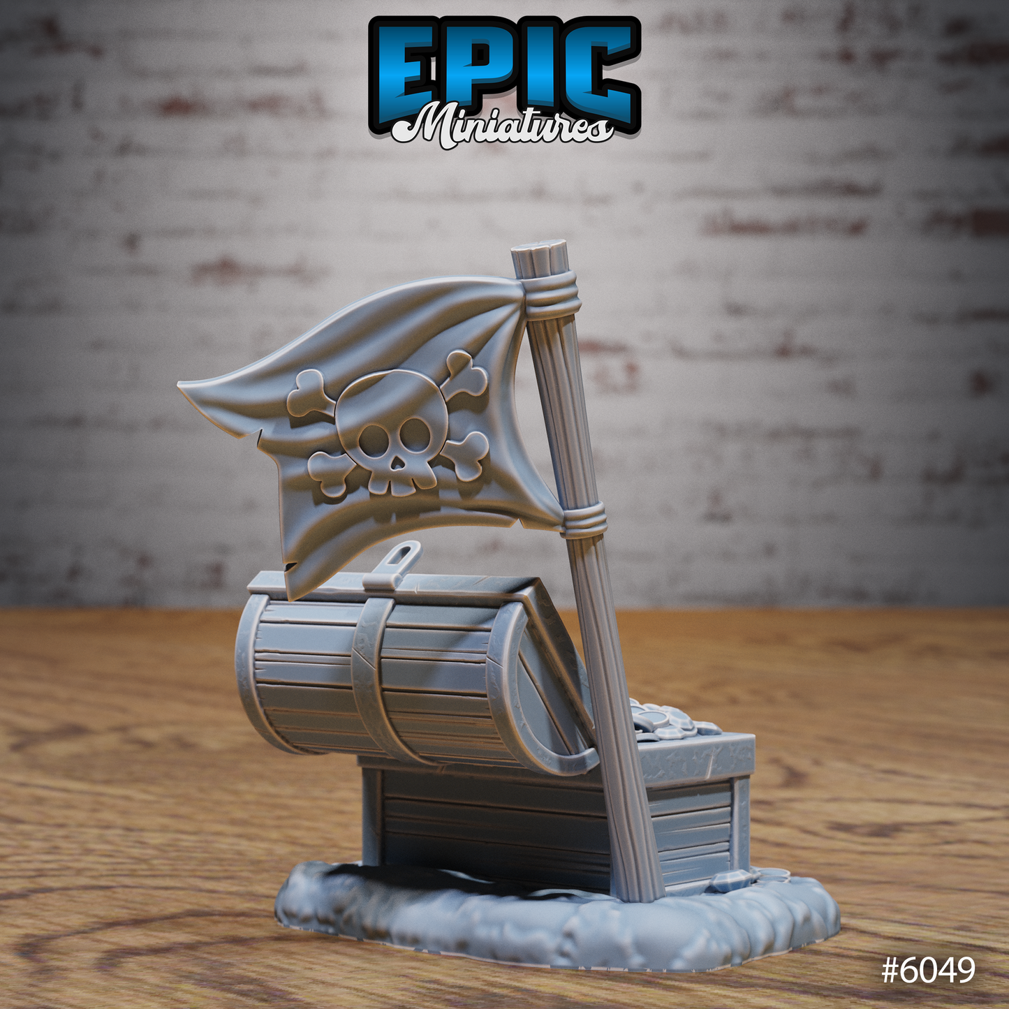 Pirate Hideout Scatter Set - Treasure and Cave Entry (4 Variants Available) - Epic Miniatures