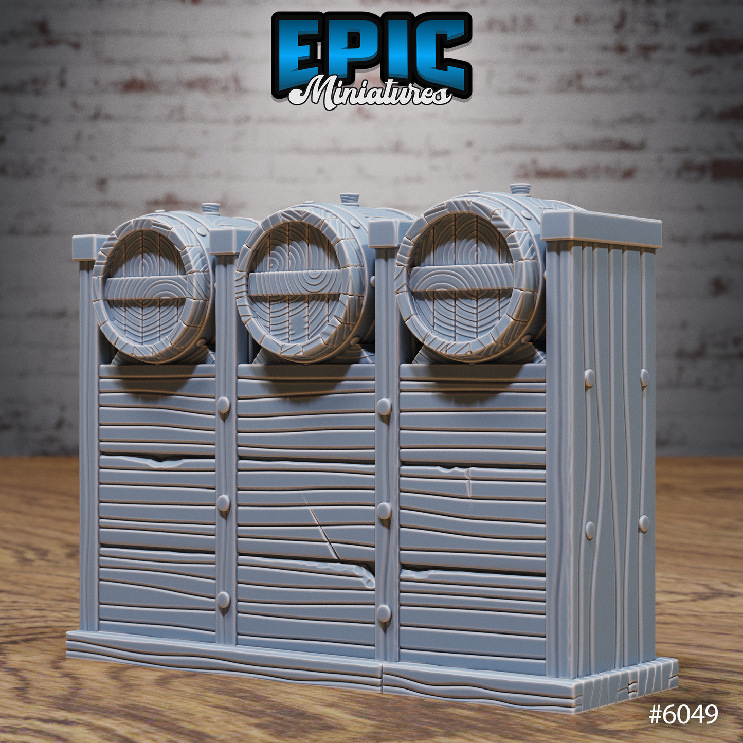 Pirate Hideout Scatter Set - Barrels and Booze (5 Variants Available) - Epic Miniatures