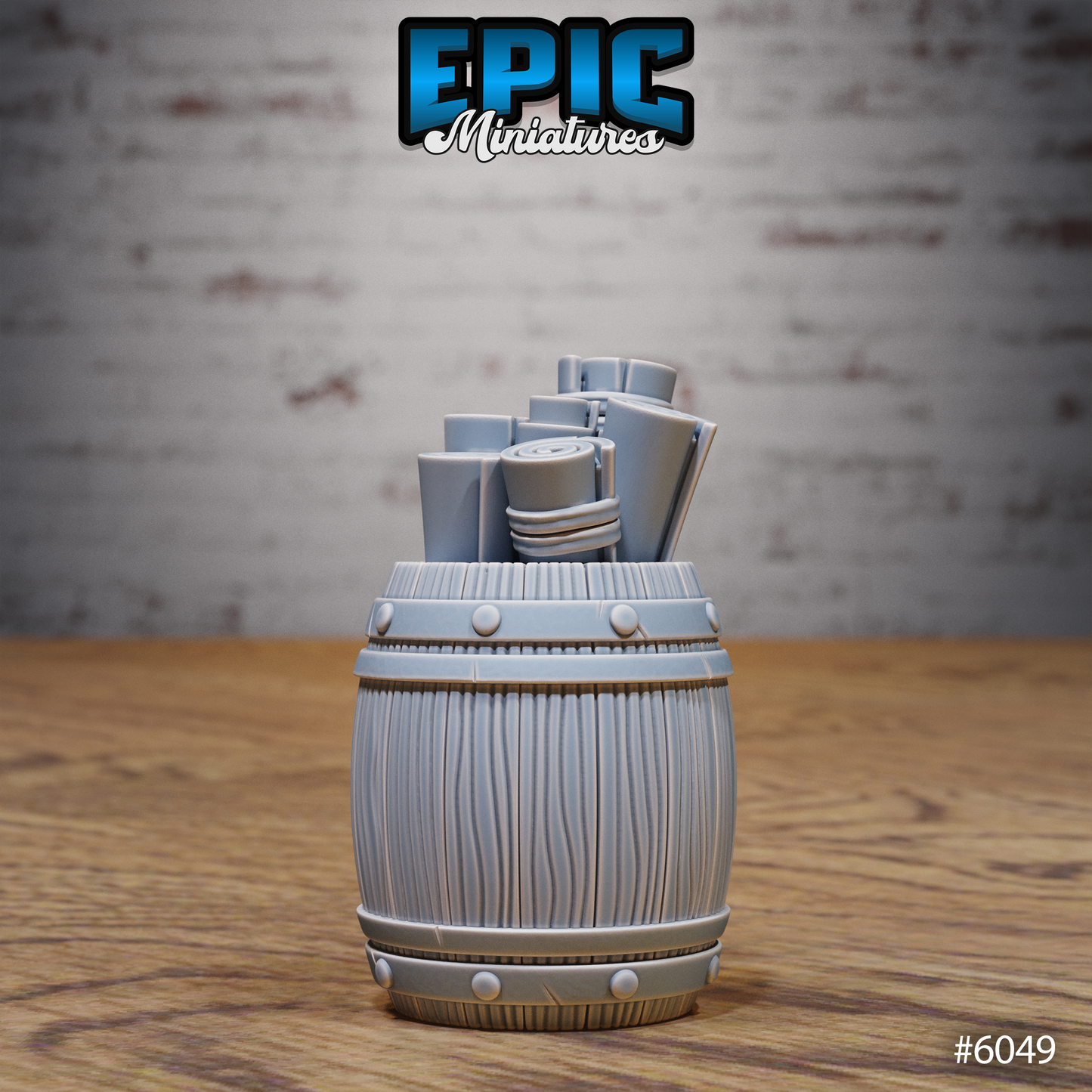 Pirate Hideout Scatter Set - Barrels and Booze (5 Variants Available) - Epic Miniatures