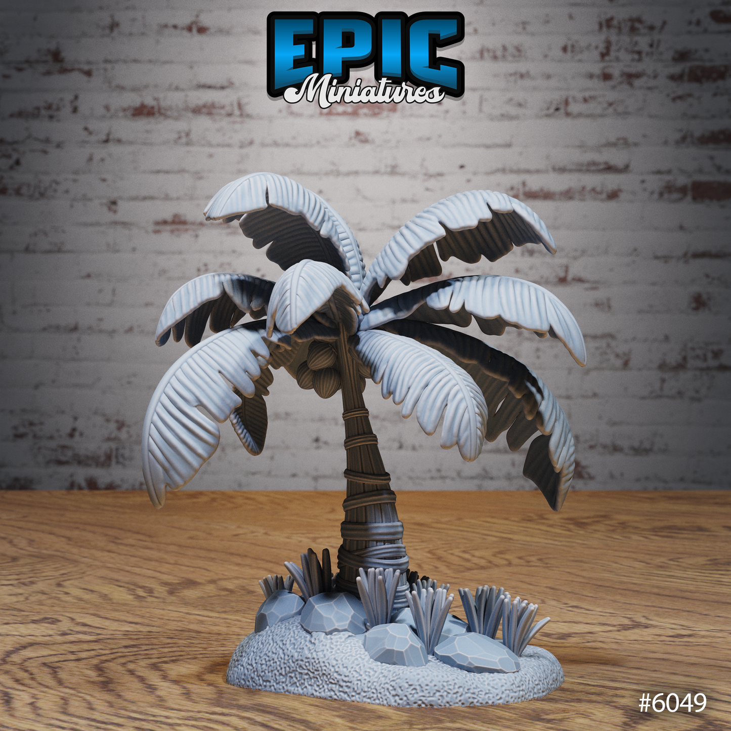 Pirate Hideout Scatter Set - Plants (5 Variants Available) - Epic Miniatures