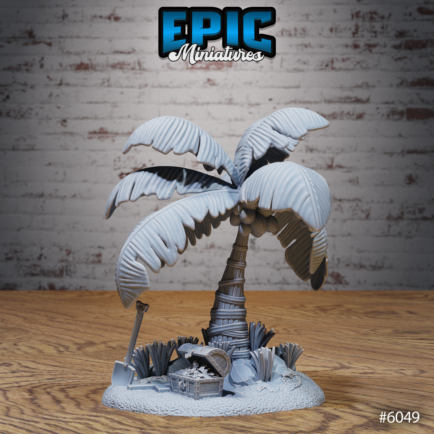 Pirate Hideout Scatter Set - Plants (5 Variants Available) - Epic Miniatures