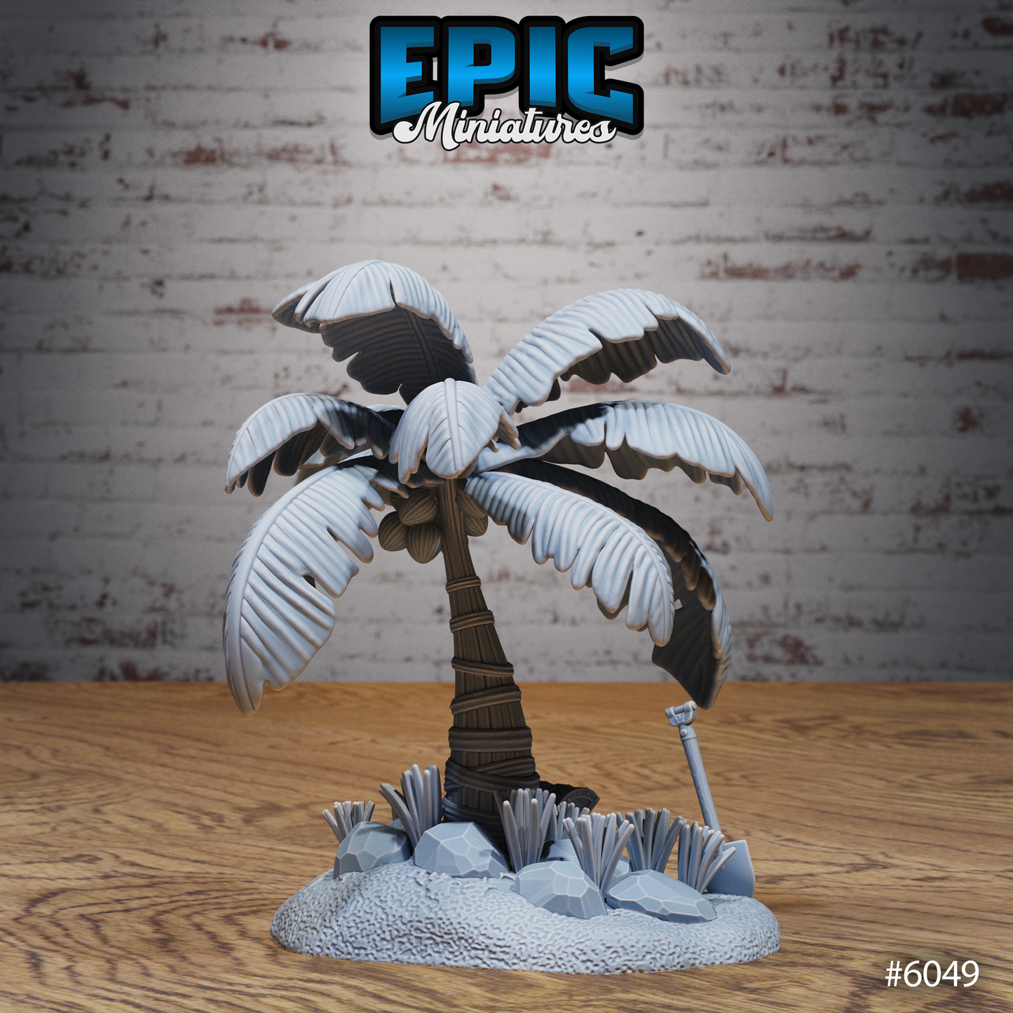 Pirate Hideout Scatter Set - Plants (5 Variants Available) - Epic Miniatures