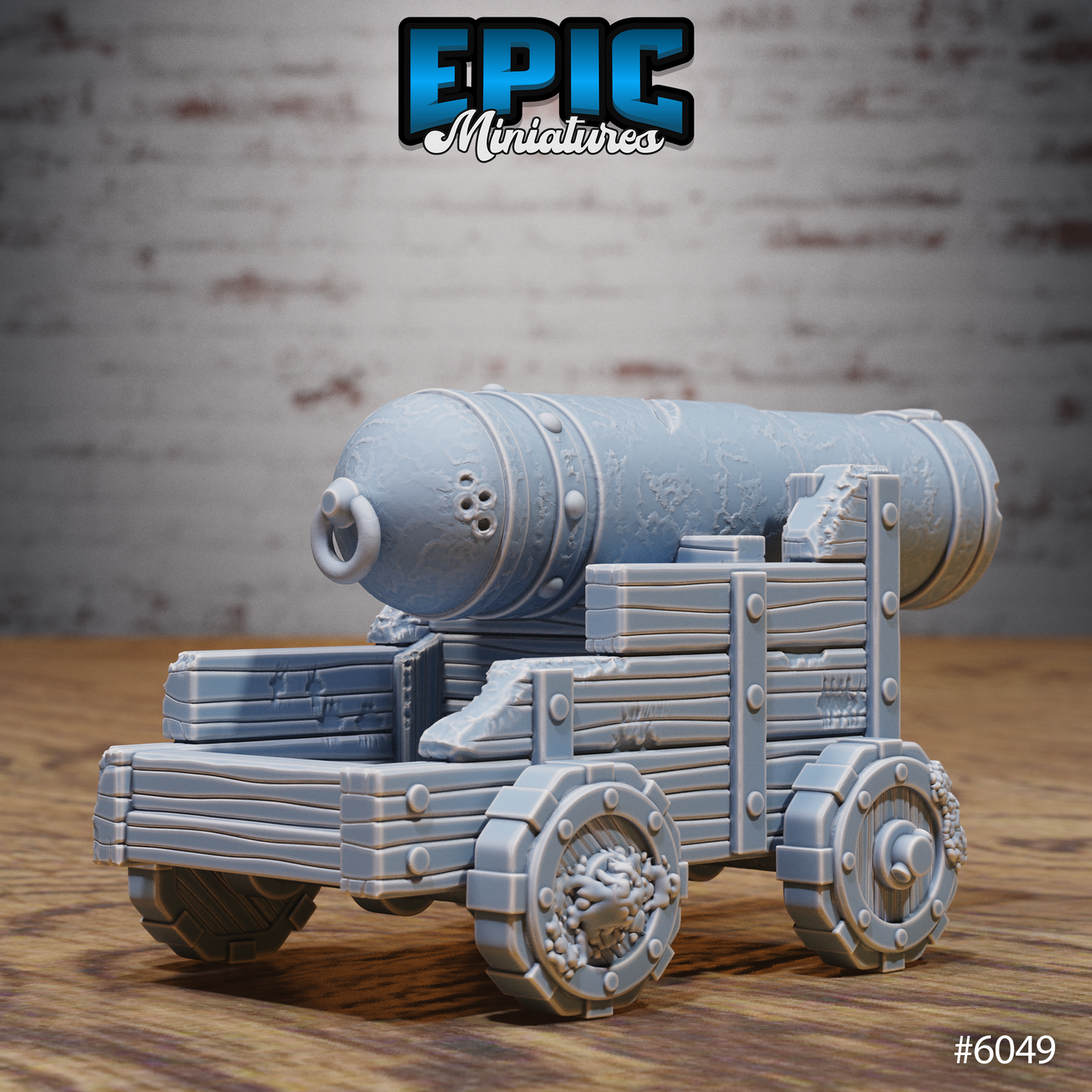 Pirate Hideout Scatter Set - Cannons (4 Variants Available) - Epic Miniatures