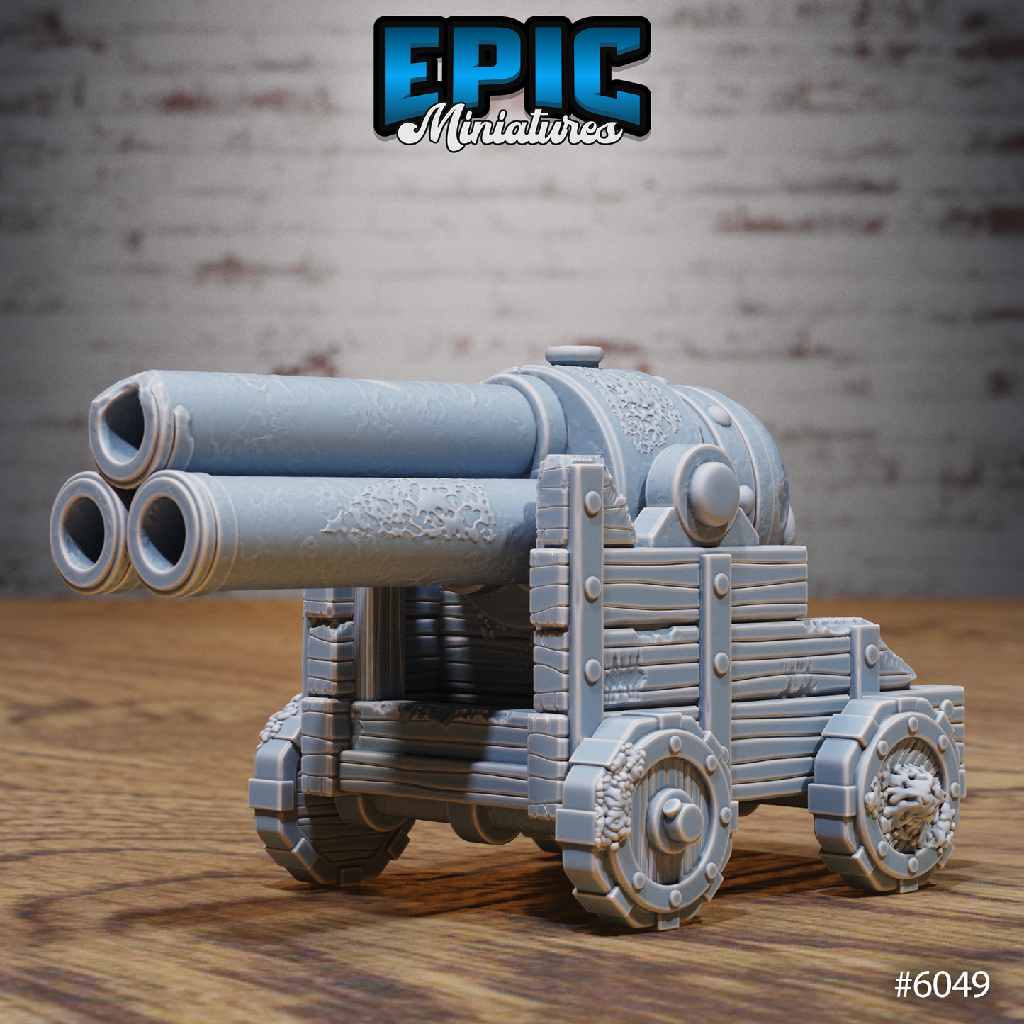 Pirate Hideout Scatter Set - Cannons (4 Variants Available) - Epic Miniatures