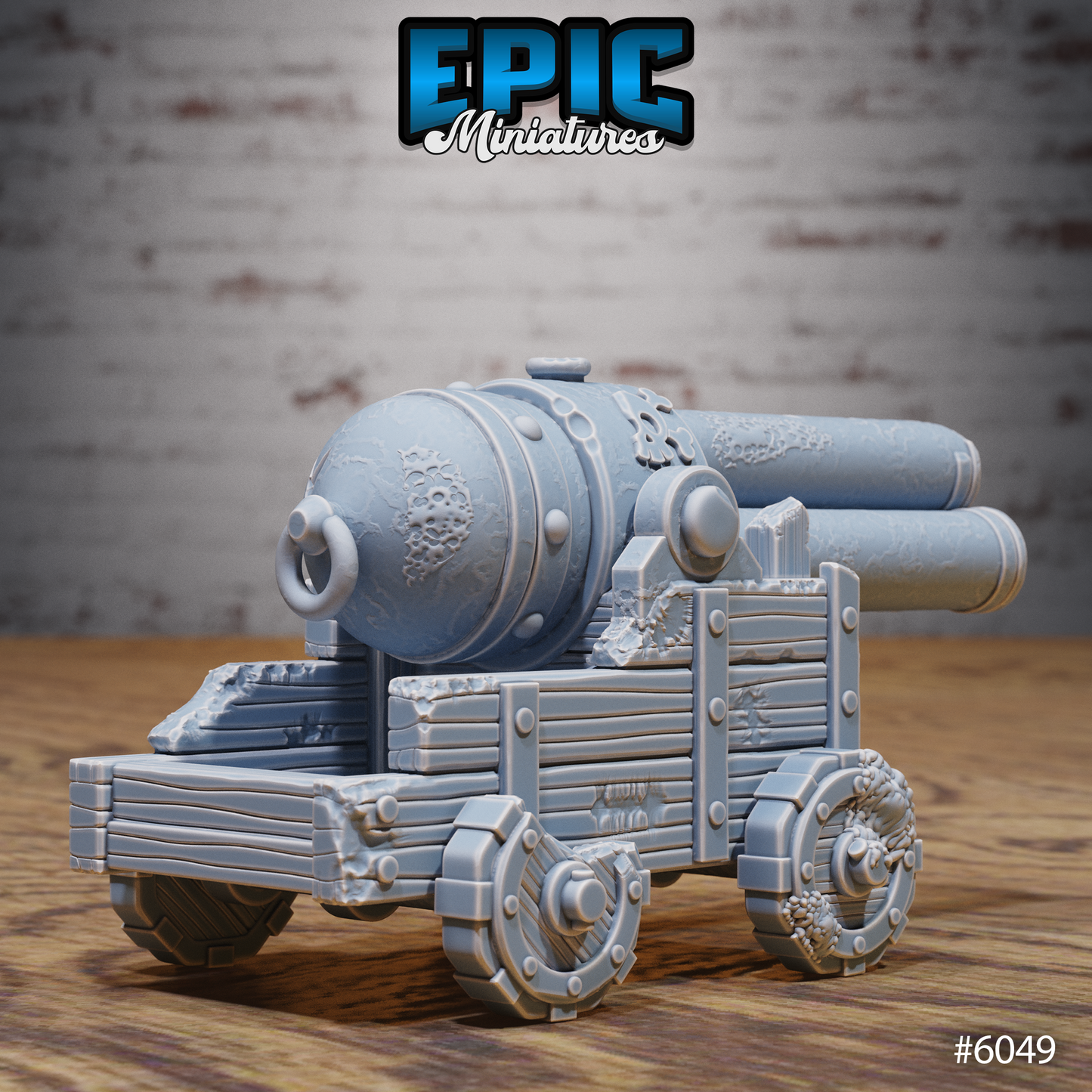 Pirate Hideout Scatter Set - Cannons (4 Variants Available) - Epic Miniatures