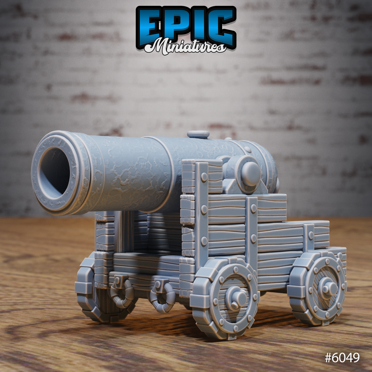 Pirate Hideout Scatter Set - Cannons (4 Variants Available) - Epic Miniatures