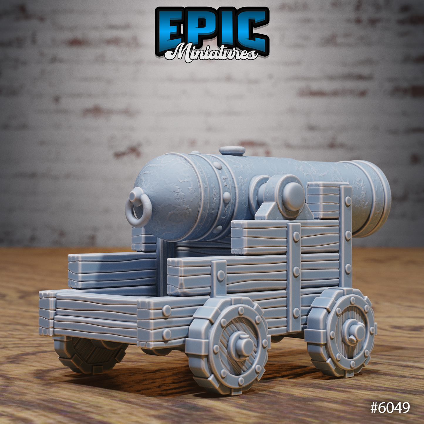 Pirate Hideout Scatter Set - Cannons (4 Variants Available) - Epic Miniatures