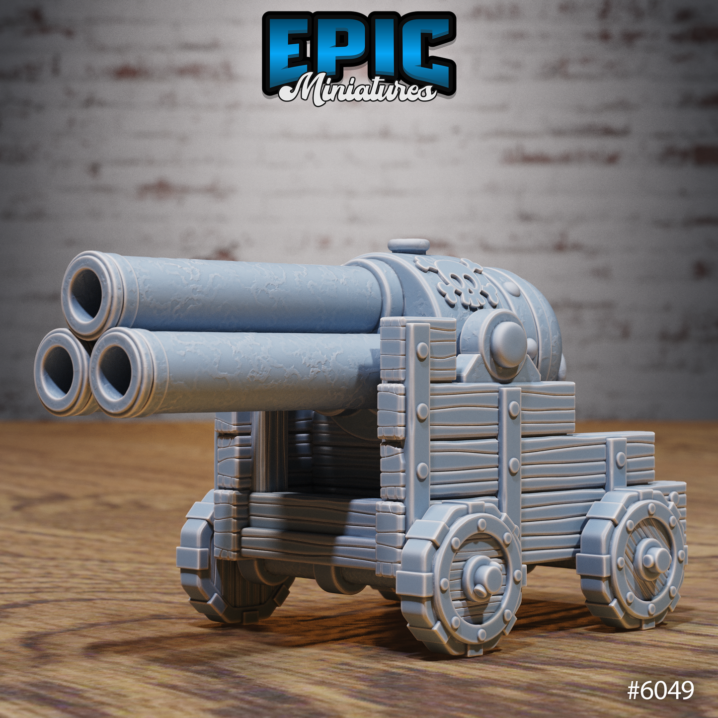 Pirate Hideout Scatter Set - Cannons (4 Variants Available) - Epic Miniatures