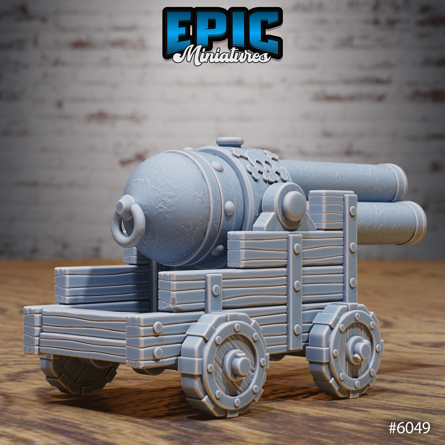 Pirate Hideout Scatter Set - Cannons (4 Variants Available) - Epic Miniatures