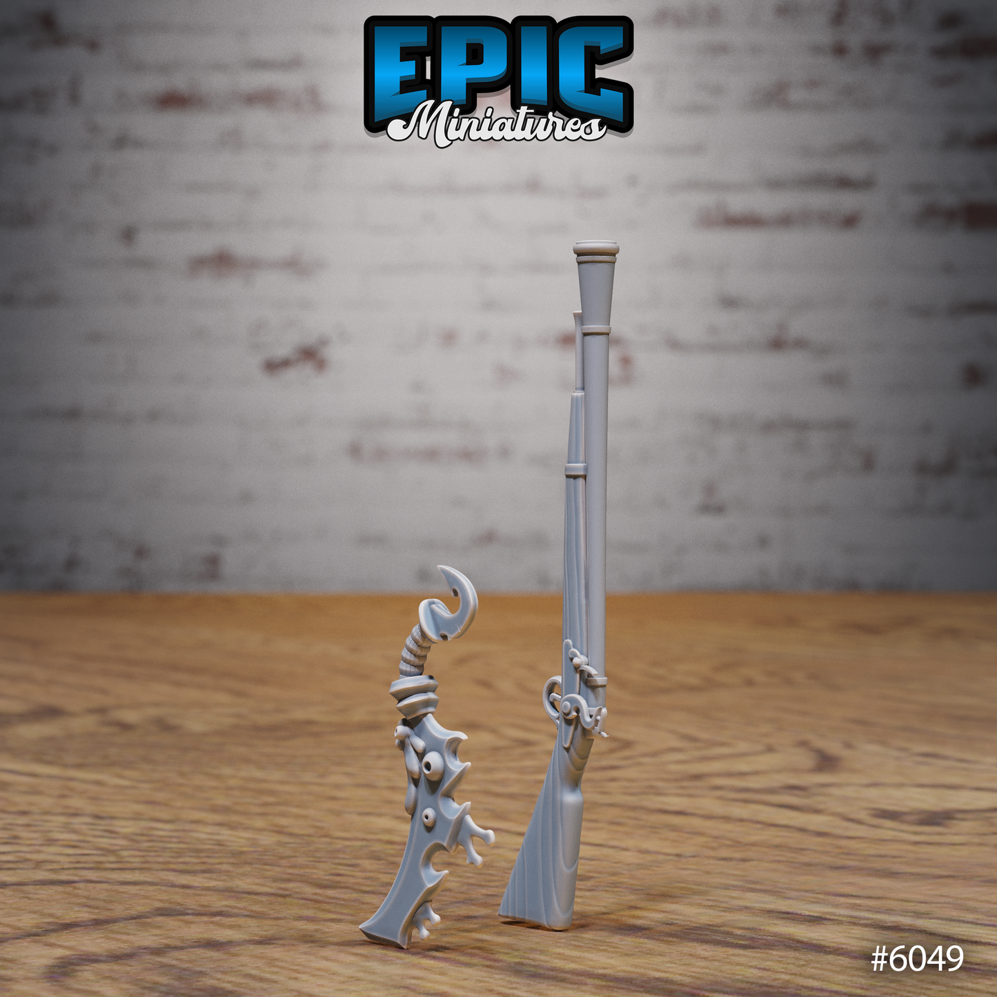 Pirate Hideout Scatter Set - Weapons and Stand (6 Variants Available) - Epic Miniatures