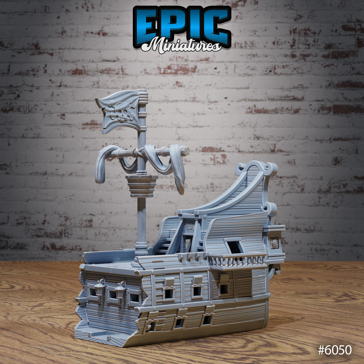 Pirate Shipwreck Hut, Playable Terrain Piece - Epic Miniatures