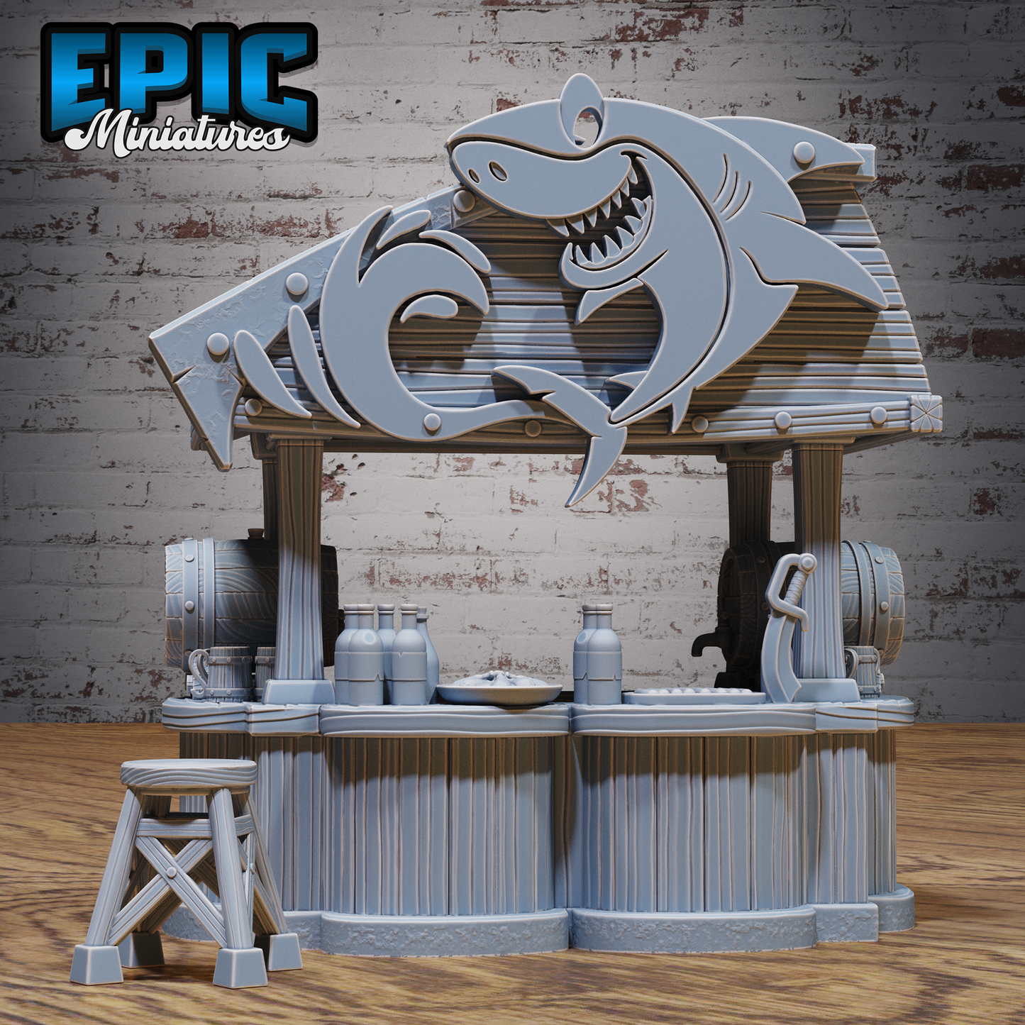 Shark Bar, Terrain Piece - Epic Miniatures