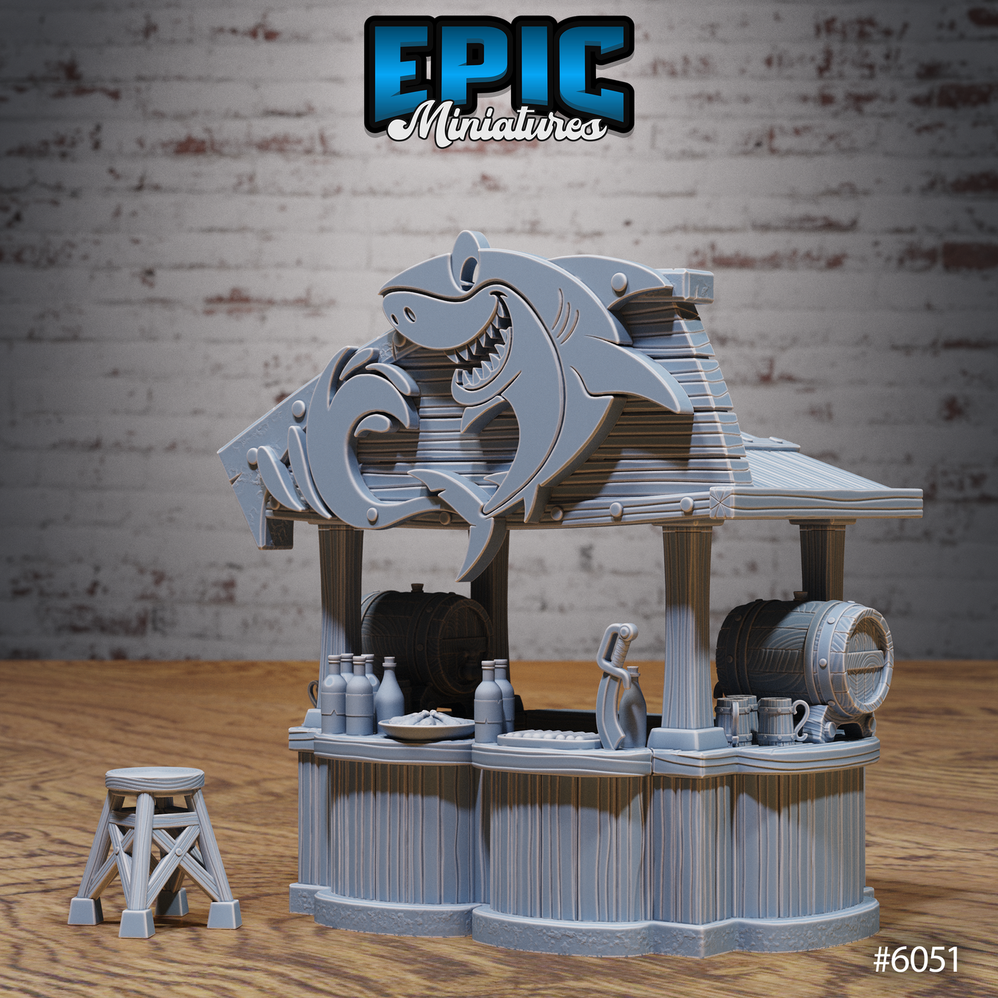 Shark Bar, Terrain Piece - Epic Miniatures