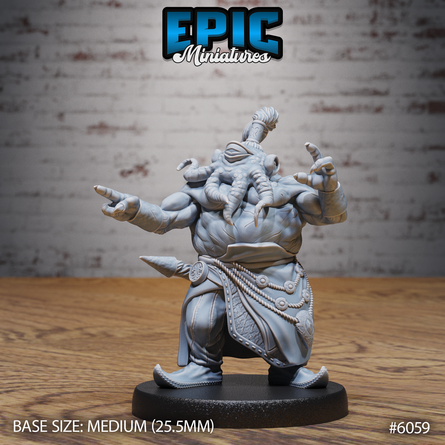 Octo Folk Pirate (5 Variants Available) - Epic Miniatures