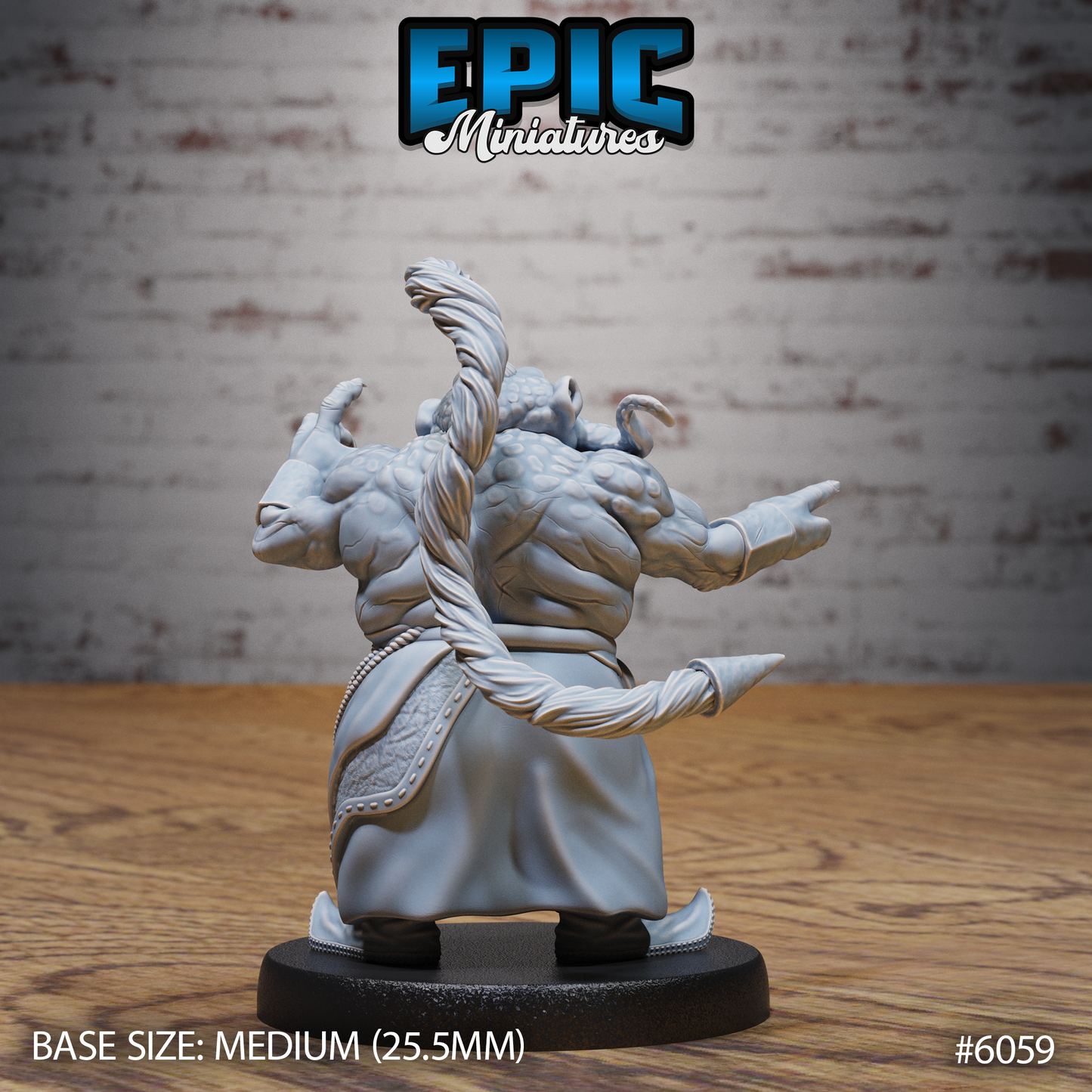 Octo Folk Pirate (5 Variants Available) - Epic Miniatures