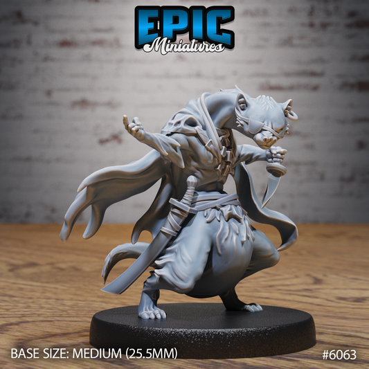 Otterfolk Pirate (3 Variants Available) - Epic Miniatures