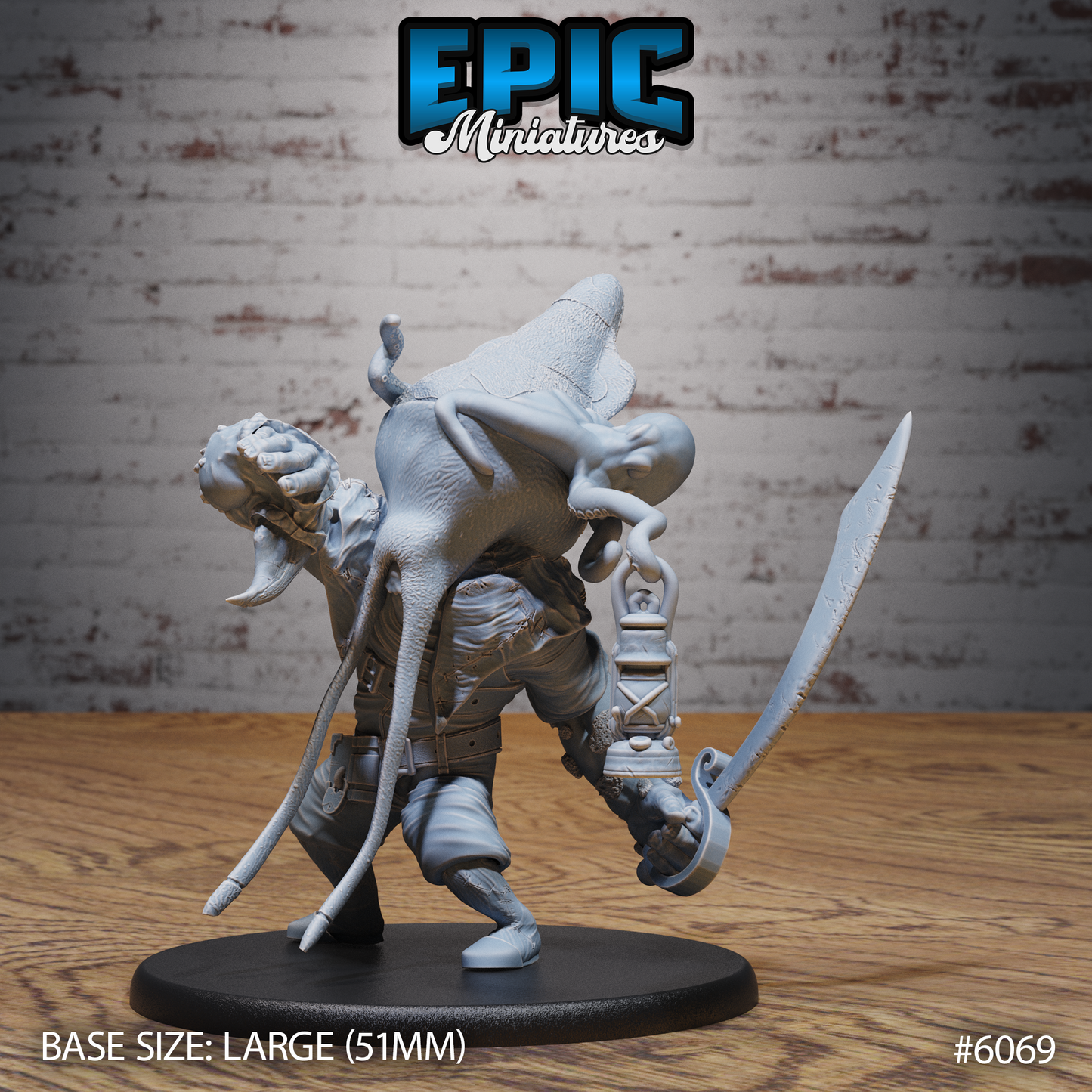 Squidman Hulk (3 Variants Available) - Epic Miniatures