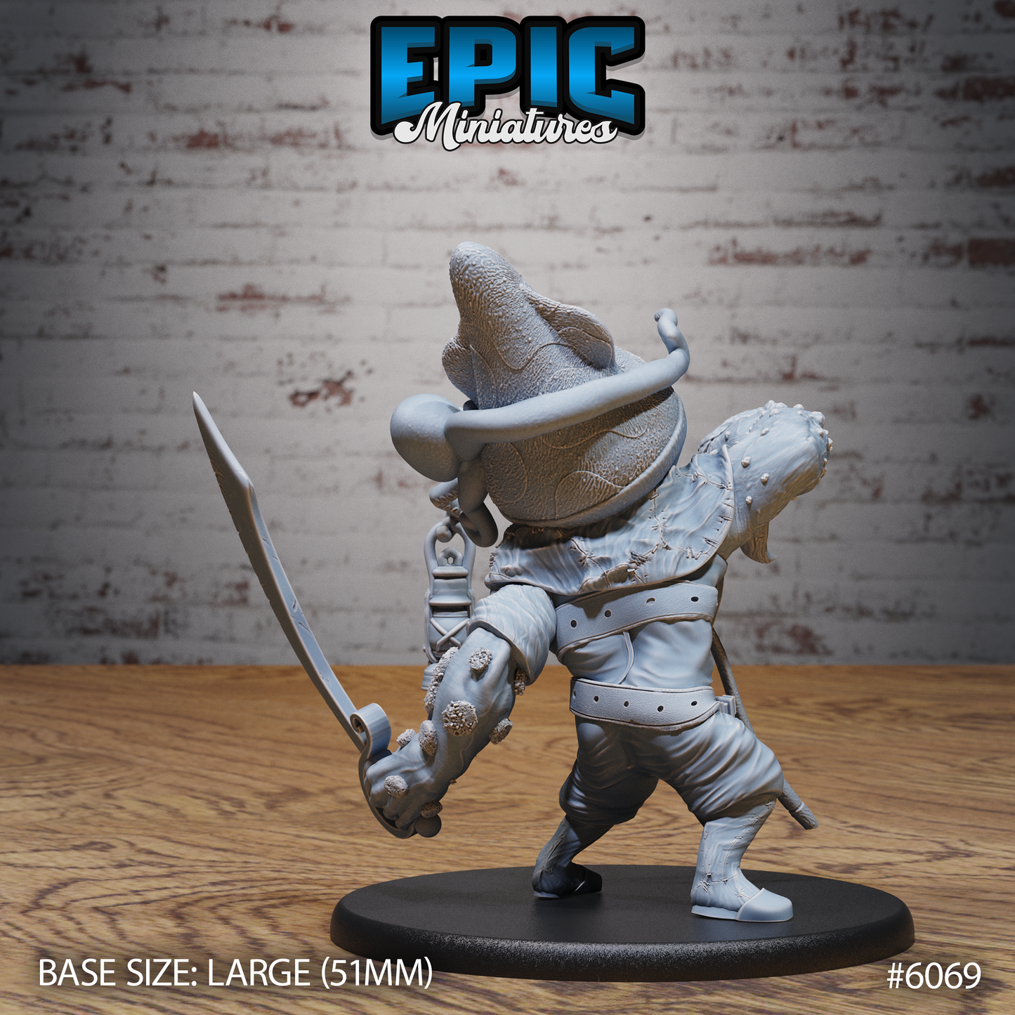 Squidman Hulk (3 Variants Available) - Epic Miniatures