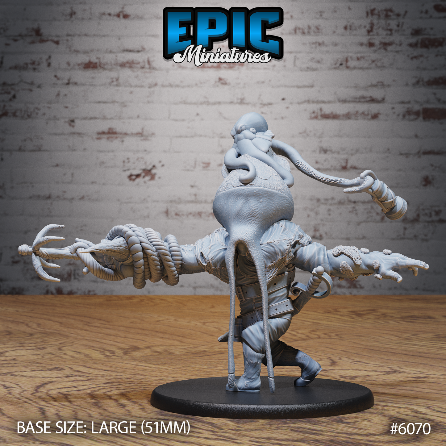 Squidman Hulk (3 Variants Available) - Epic Miniatures