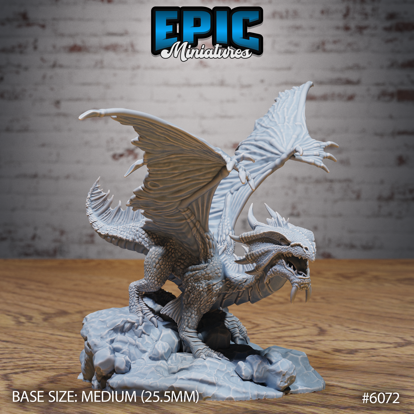 Bronze Dragon Wyrmling (3 Variants Available) - Epic Miniatures