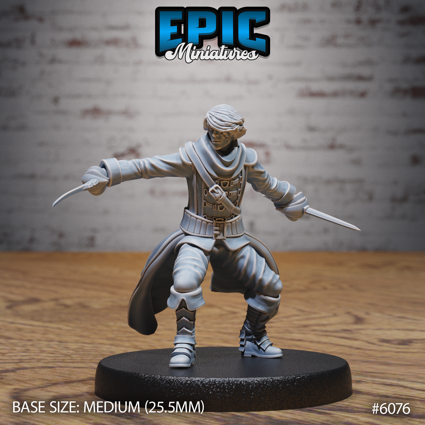 Sea Adventurer (3 Variants Available) - Epic Miniatures