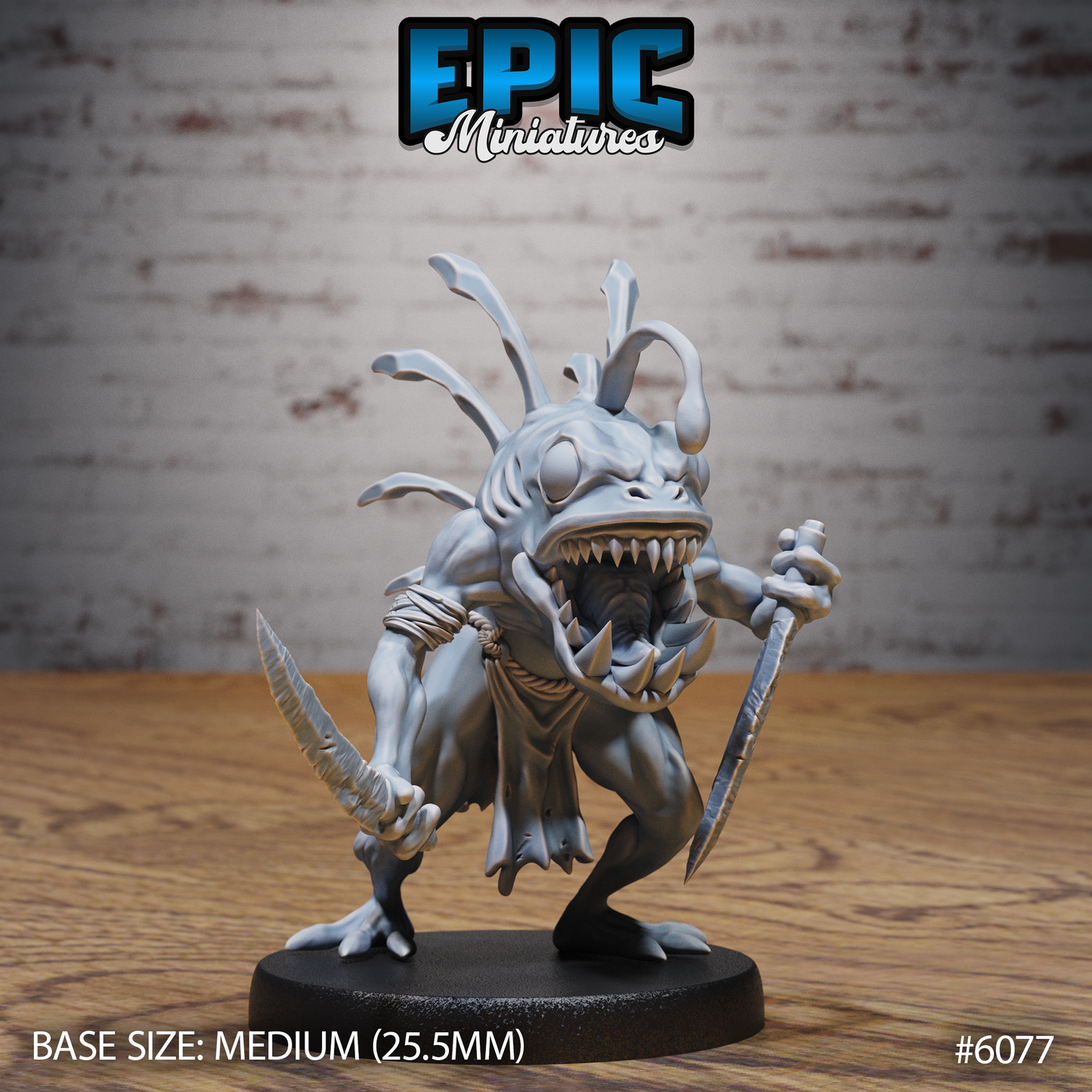 Angler Fish Savage (3 Variants Available) - Epic Miniatures