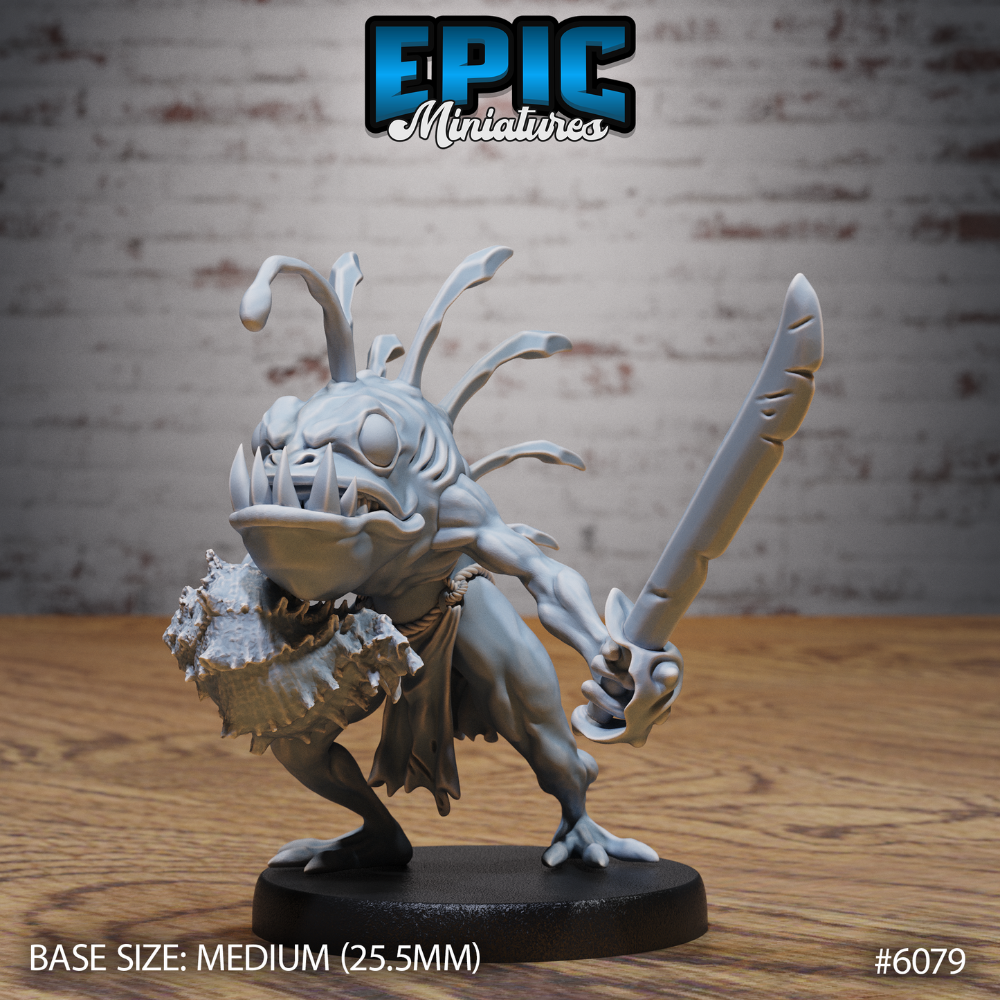 Angler Fish Savage (3 Variants Available) - Epic Miniatures